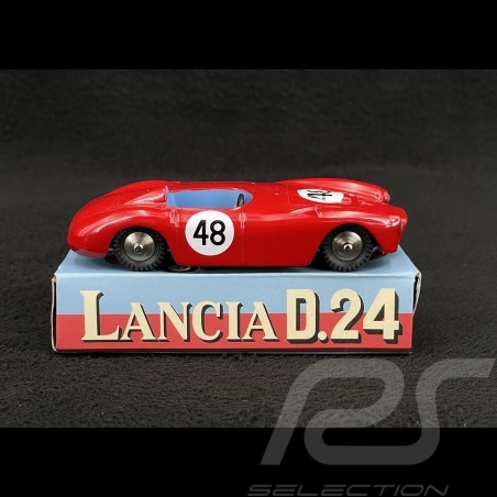 Lancia D24 Spider n° 48 1957 Rouge 1/48 Hachette Mercury 56