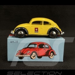 Volkswagen Käfer Swiss Post 1955 Gelb / Schwarz 1/48 Hachette Mercury 56