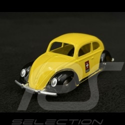 Volkswagen Beetle Swiss Post 1955 Yellow / Black 1/48 Hachette Mercury 56