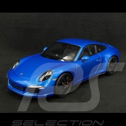 Porsche 911 Carrera GTS Type 991 Coupe 2014 Bleu Saphir 1/18 Schuco 450039700