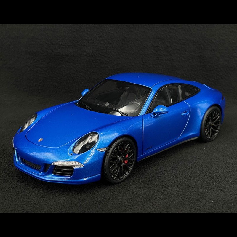 Porsche 911 Carrera GTS Type 991 Coupe 2014 Sapphire Blue 1/18 Schuco  450039700