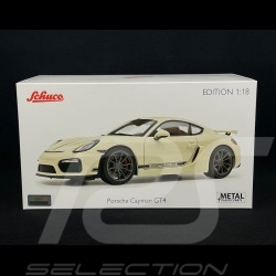 Porsche Cayman GT4 2015 Blanc Crème 1/18 Schuco 450040500