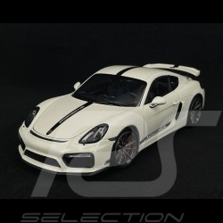 Porsche Cayman GT4 2015 Blanc Crème 1/18 Schuco 450040500