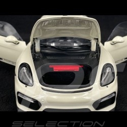 Porsche Cayman GT4 2015 Blanc Crème 1/18 Schuco 450040500