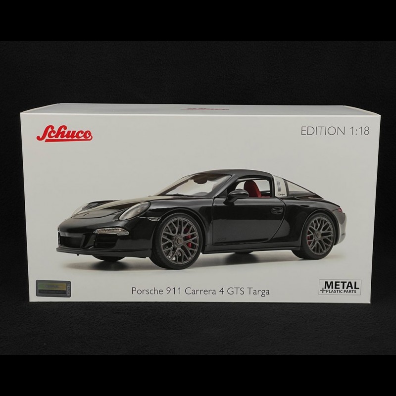 Porsche 911 Carrera 4 GTS Type 991 Targa 2014 Black 1/18 Schuco 450039900