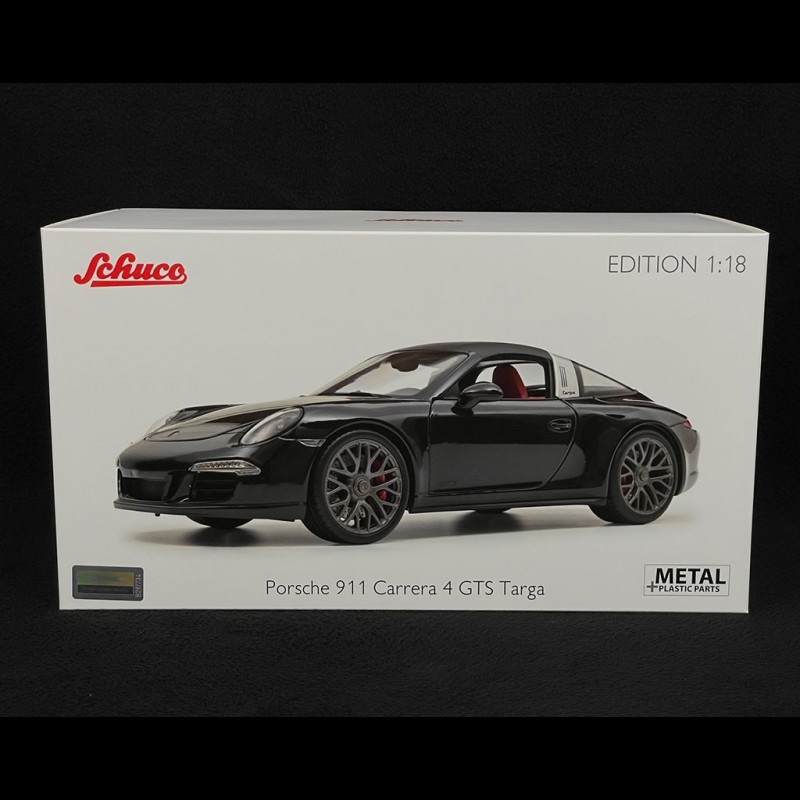 Porsche 911 Carrera 4 GTS Type 991 Targa 2014 Noir 1/18 Schuco