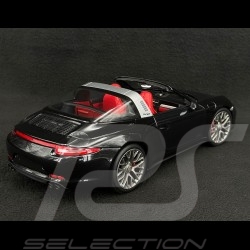 Porsche 911 Carrera 4 GTS Type 991 Targa 2014 Black 1/18 Schuco 450039900