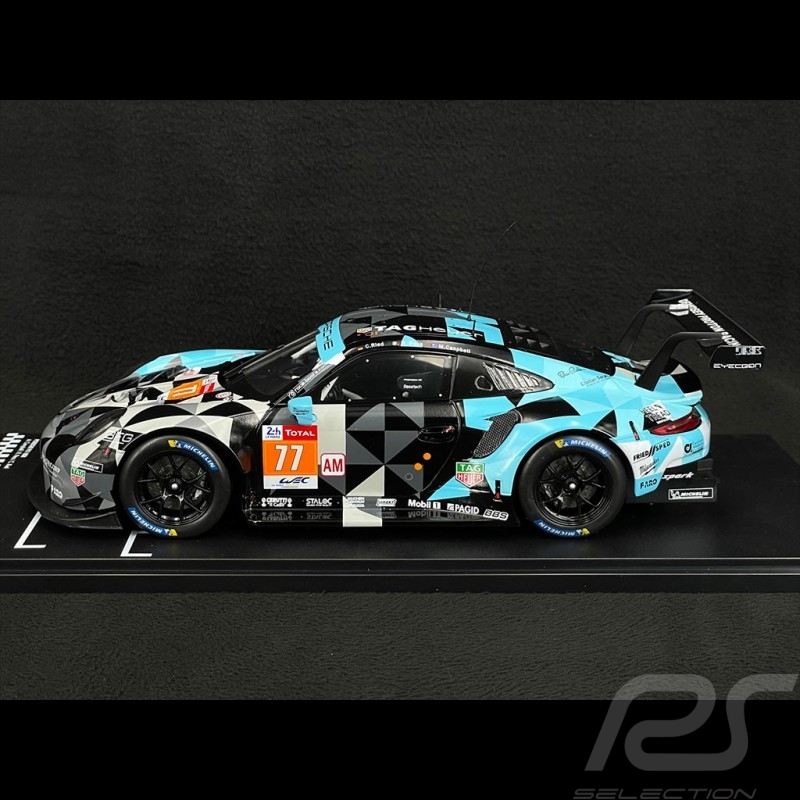 Porsche 911 RSR Type 991 n° 77 24h Le Mans 2020 1/18 Ixo Models LEGT18062
