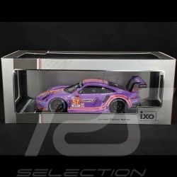 Porsche 911 RSR Type 991 n° 57 24h Le Mans 2020 1/18 Ixo Models LEGT18060