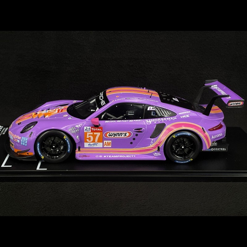 IXOMODELS - Voiture des 24h du Mans 2020 N°77 - PORSCHE 911 RSR - 1/18