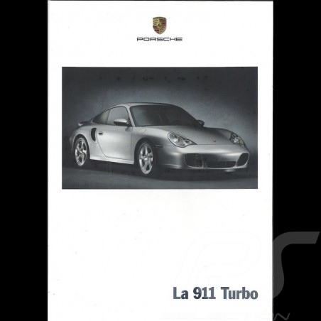 Porsche Broschüre La 911 Turbo 07/2001 in Französisch WVK20813002