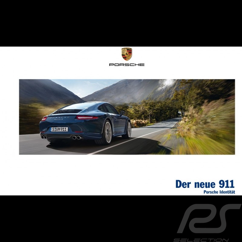 Porsche Broschüre Der neue 911 type 991 Porsche Identität 05/2012 in deutsch WSLC1301000510