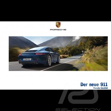 Brochure Porsche Der neue 911 type 991 Porsche Identität 05/2012 en allemand WSLC1301000510