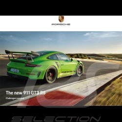 Brochure Porsche The new 911 GT3 RS Challengers wanted 02/2018 en anglais WSLH1901000120