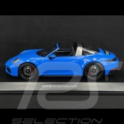 Porsche 911 Targa 4 GTS Type 992 2021 Shark Blue 1/18 Minichamps 153061065