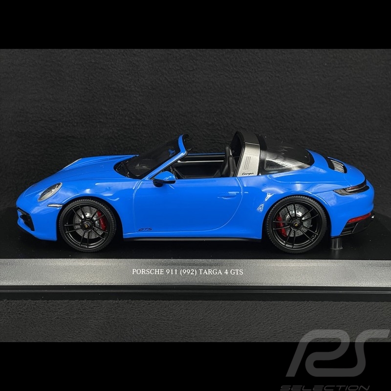 Porsche 911 Targa 4 GTS Type 992 2021 Bleu Requin 1/18 Minichamps 153061065