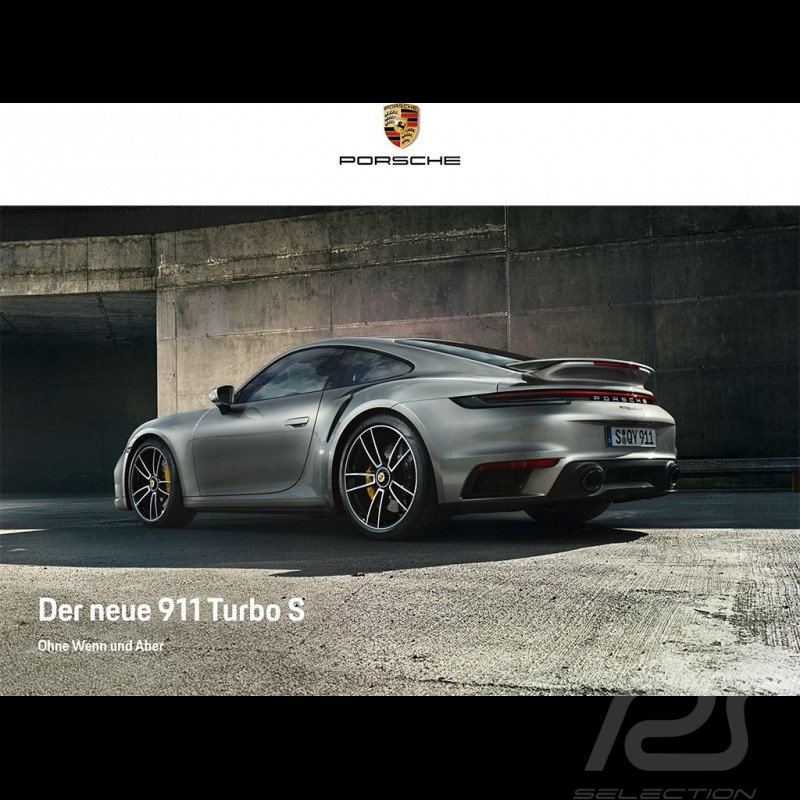 Brochure Porsche 911 Turbo S Ohne Wenn und Aber 03/2020 en allemand WSLK2001000110 Brochure Porsche 911 Turbo S Ohne Wenn und Aber 03/2020 en allemand WSLK2001000110