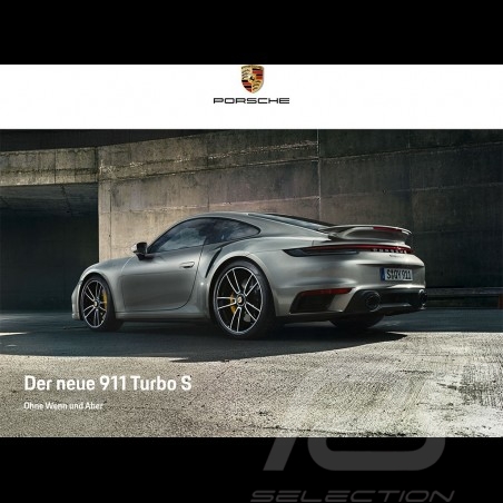 Porsche Broschüre 911 Turbo S Ohne Wenn und Aber 03/2020 in Deutsch WSLK2001000110