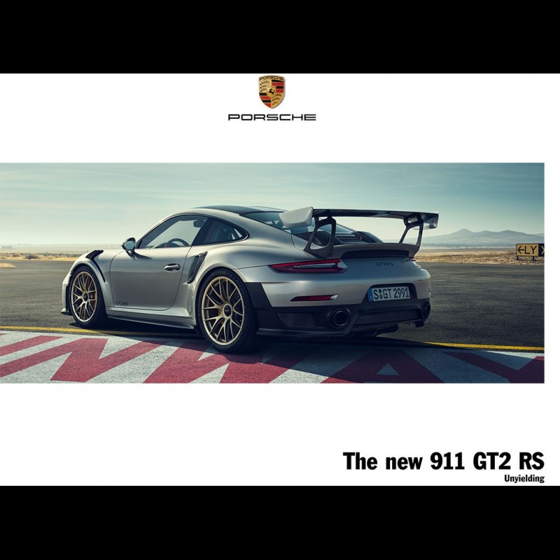 Porsche Brochure The new 911 GT2 RS Unyielding 06/2017 in english