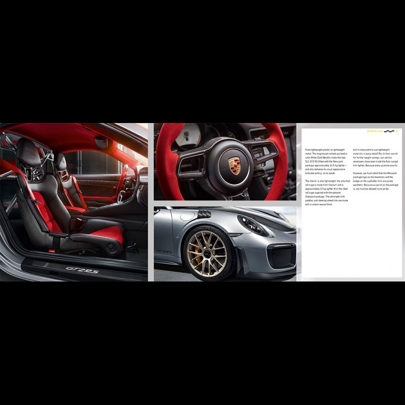 Porsche Brochure The new 911 GT2 RS Unyielding 06/2017 in english