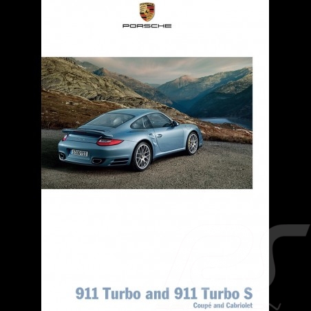 Porsche Brochure 911 Turbo and 911 Turbo S Coupé and Cabriolet 11/2009 in english WSLP1101000220