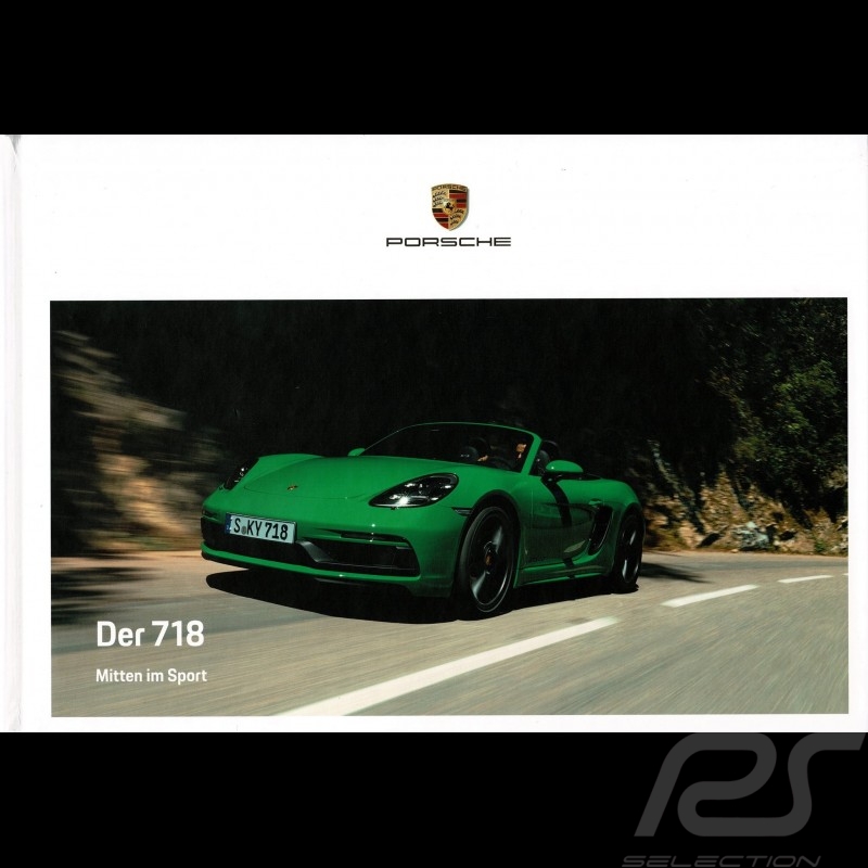 Porsche Brochure 718 11/2020 in german WSLN2101003620 Porsche Brochure 718 11/2020 in german WSLN2101003620