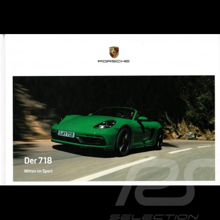Brochure Porsche 718 11/2020 en allemand WSLN2101003620