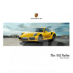 Porsche Broschüre 911 Turbo Power - Presence 03/2017 in Englisch WSLK1801000220