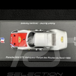 Porsche 904 GTS n° 15 Winner Rallye des Routes du Nord 1966 1/43 Spark SF168