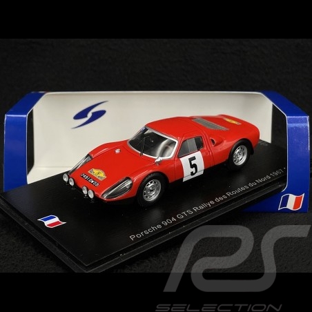 Porsche 904 GTS n° 5 Rallye des Routes du Nord 1967 1/43 Spark SF167