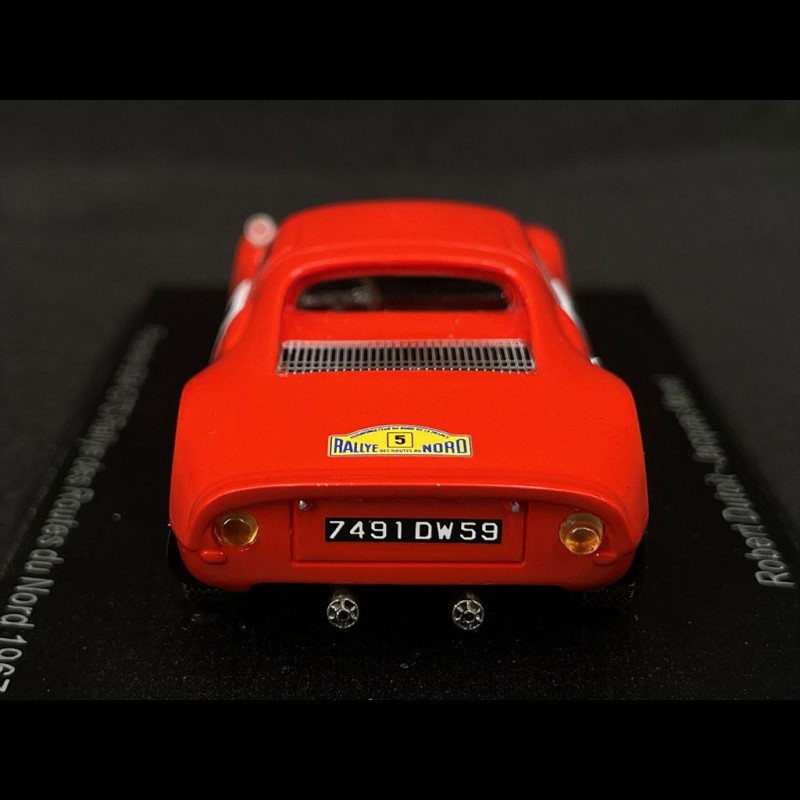SPARK MODEL 1/43 PORSCHE 904 GTS RALLYE DES Routes Du Nord 1967 Robert Dutoit Jacques Morel 9580006731678