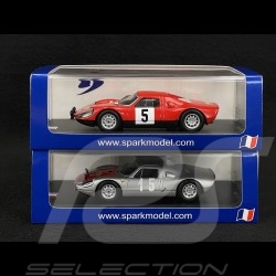 Duo Porsche 904 n° 15 & n° 5 Rallye des Routes du Nord 1966 & 1967 1/43 Spark