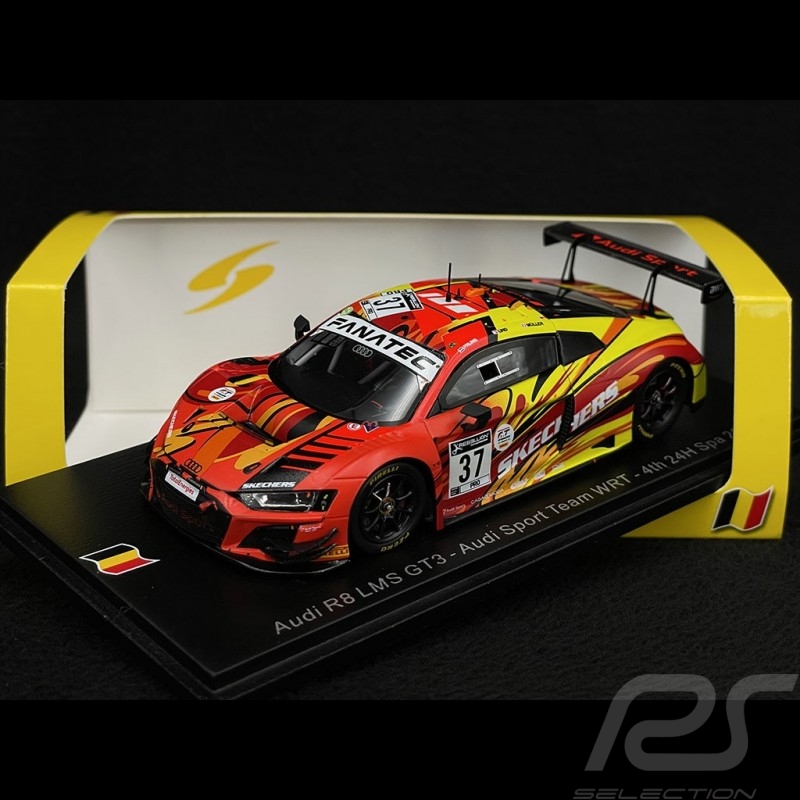 Audi R8 LMS GT3 n° 37 24h Spa 2021 1/43 Spark SB432