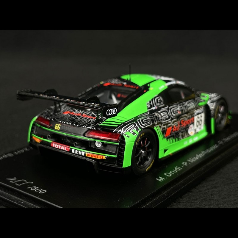 Audi R8 LMS GT3 n° 66 24h Spa 2020 1/43 Spark SB371