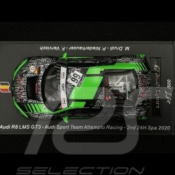 Audi R8 LMS GT3 n° 66 24h Spa 2020 1/43 Spark SB371