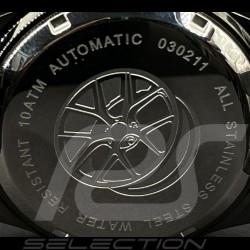 Montre Motorsport Granpremio Automatique Silicone Noir / Bleu Racing avec Coffret spécial Casque 030211DD
