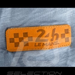 T-shirt 24h Le Mans legende wheel circuit de la Sarthe Bleu Ciel LM222TSM09-127 - homme