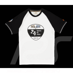 T-shirt 24h Le Mans Legende Seit 1923 Ecru / Schwarz LLM222TSM11-055 - herren