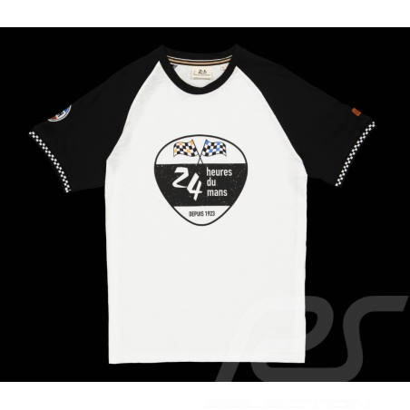 T-shirt 24h Le Mans legende Depuis 1923 Ecru / Noir LM222TSM11-055 - homme