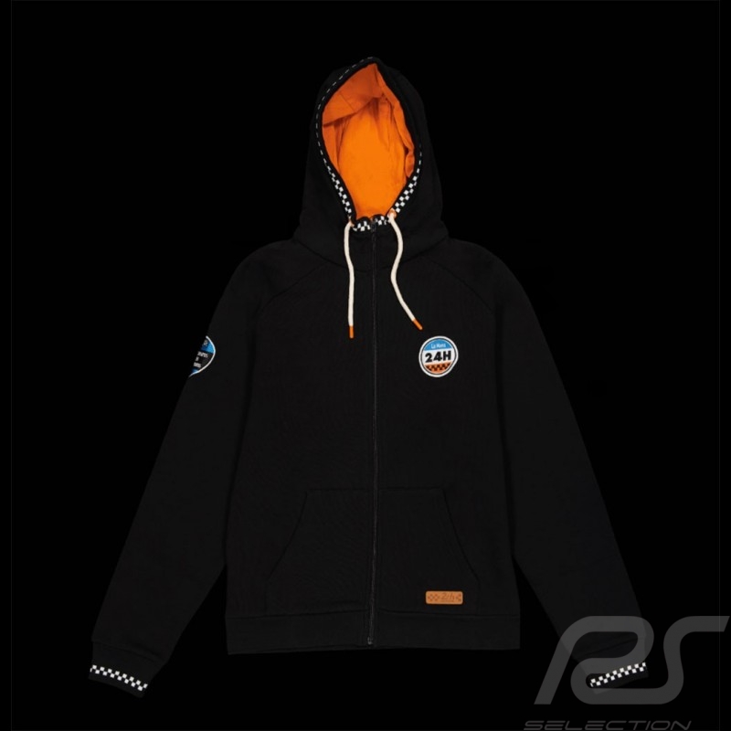 Jacke 24h Le Mans Legende Hoodie Schwarz LM222TSM11-055 - herren