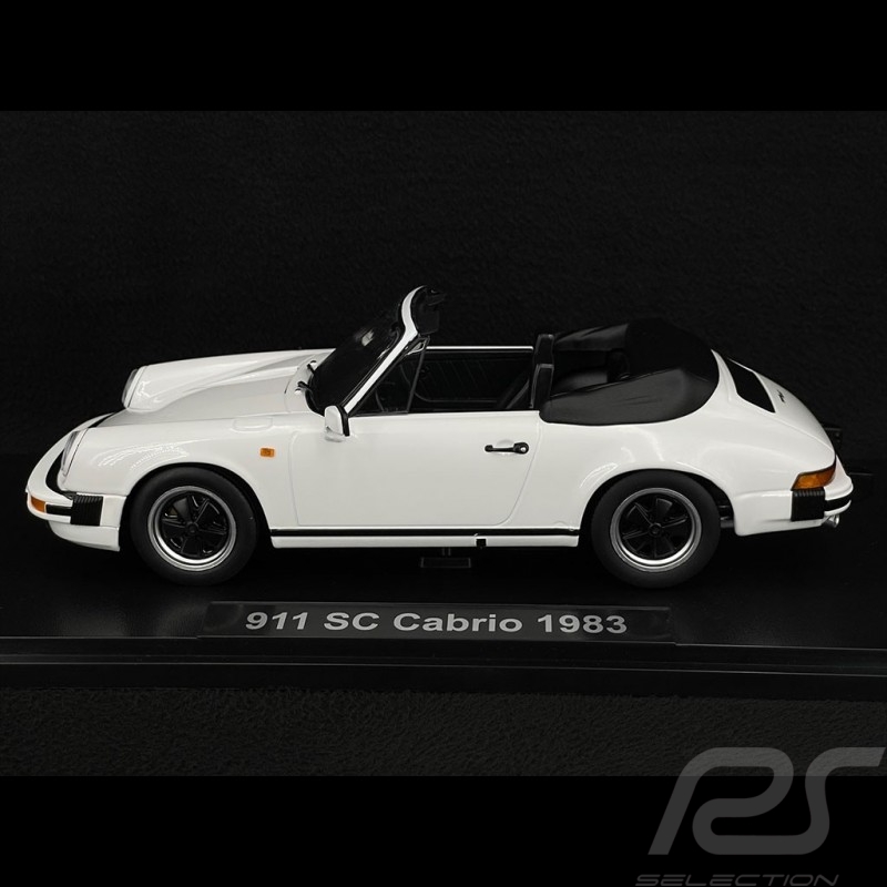 Porsche 911 SC Cabriolet 1983 Grand Prix White 1/18 KK-Scale KKDC180751