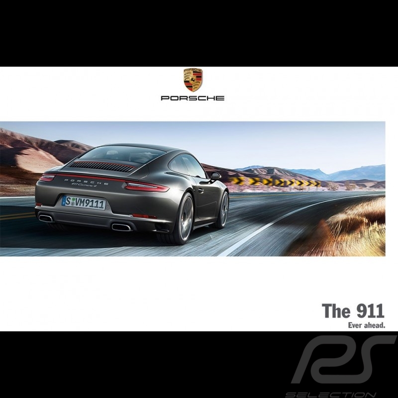 Porsche Broschüre 911 type 991 phase 2 Ever ahead 03/2017 in Englisch WSLC1801000120 Porsche Broschüre 911 type 991 phase 2 Ever ahead 03/2017 in Englisch WSLC1801000120