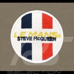T-shirt Steve McQueen Le Mans 1971 Kaki Green SQ222TSM13-324 - men