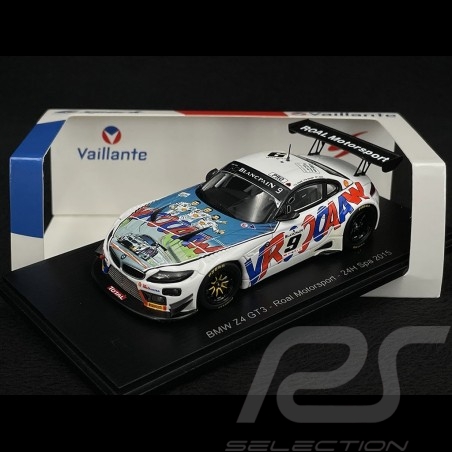 BMW Z4 GT3 n° 9 24h Spa 2015 1/43 Spark MV05