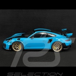 Porsche 911 GT2 RS Type 991 Weissach Package 2017 Bleu Miami 1/18 Autoart 78175