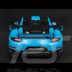 Porsche 911 GT2 RS Type 991 Weissach Package 2017 Bleu Miami 1/18 Autoart 78175