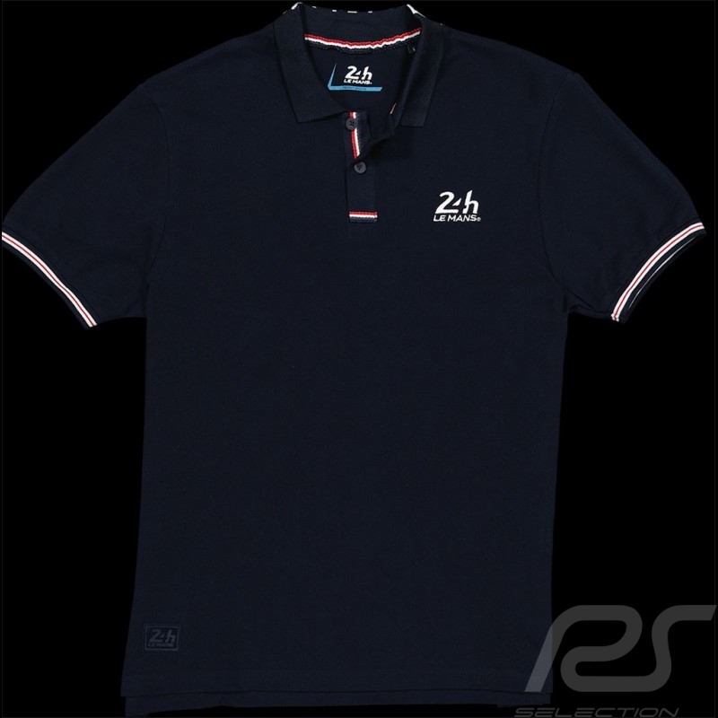 Polo-Shirt 24h Le Mans Classic Marineblau LM222POM05-100 - Herren
