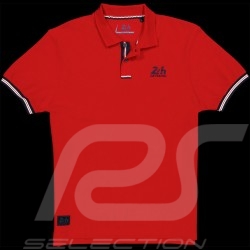 Polo-Shirt 24h Le Mans Classic Rot LM222POM05-200 - Herren
