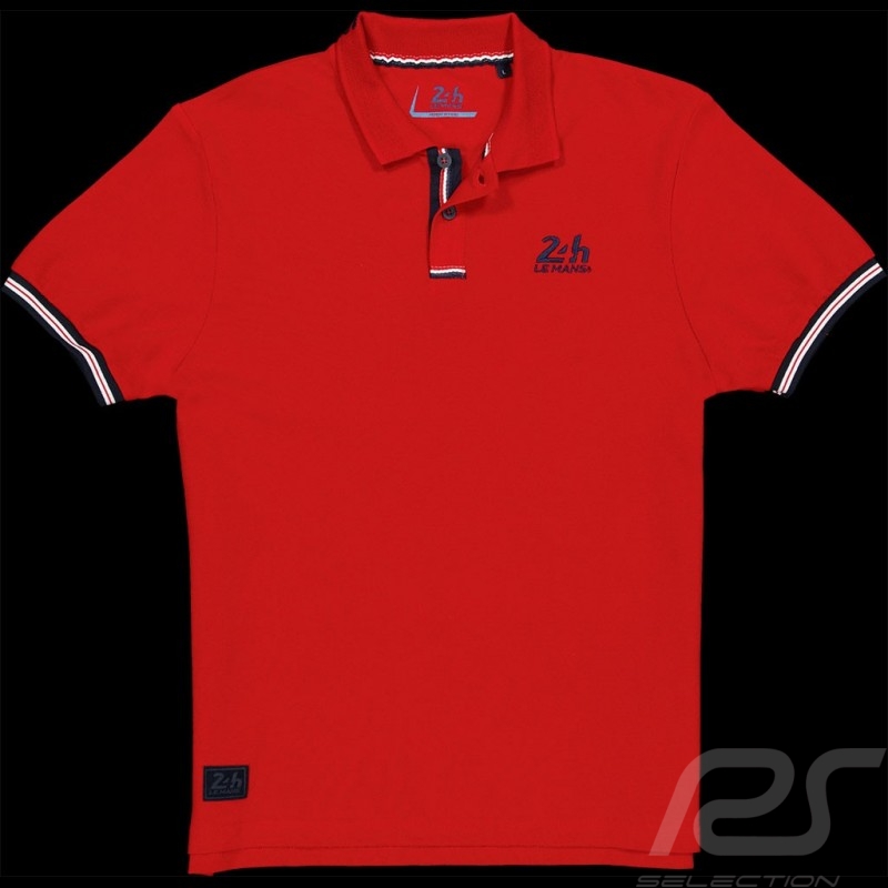 Polo 24h Le Mans Classic Rouge LM222POM05-200 - Homme
