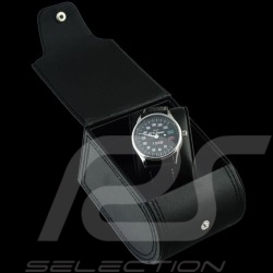 Montre compteur de vitesse Alfa Romeo Giulia 1300 GT Junior boitier chrome / fond noir / chiffres blancs